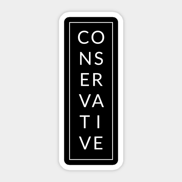 Conservative Sticker by Conservatees